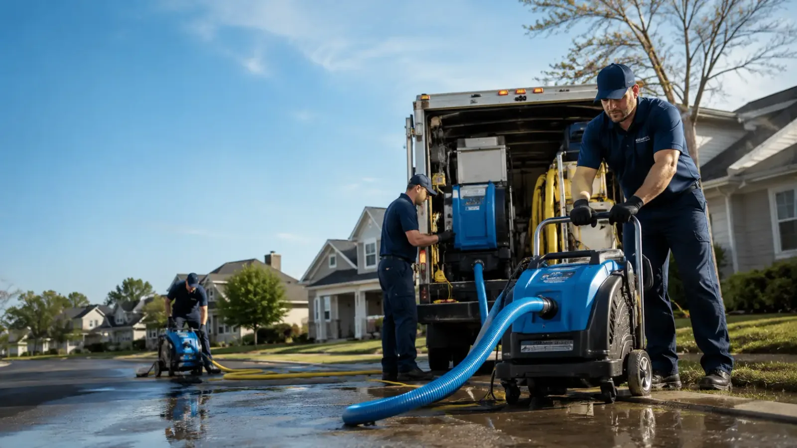 Flood Damage Cleanup in Hendley, NE